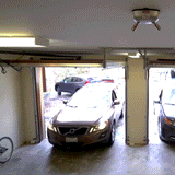 Dual Laser Garage Parking System