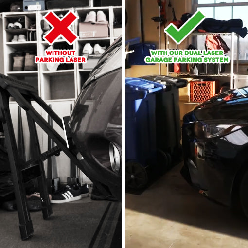 Dual Laser Garage Parking System