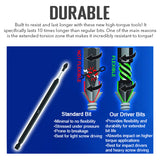 6-Inch High Durability Impact Driver Bits (10-Pack)