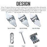 Garage Door Hinge & Roller Tune-Up Kit