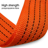 Strengthened Towing Strap With Hooks