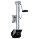 Heavy-Duty Dual Wheel Trailer Jack