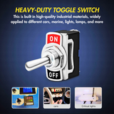 2-Pin Heavy Duty Rocker Toggle Switch
