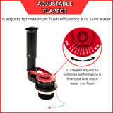 Universal Water-Saving Toilet Flapper