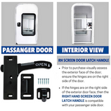 RV Screen Door Latch Kit