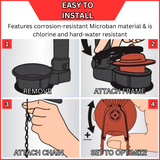 Universal Water-Saving Toilet Flapper