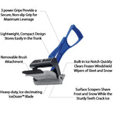 2-in-1 Heavy Duty Ice Dozer and Scraper