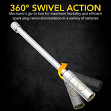 Magnetic Spark Plug Swivel Socket