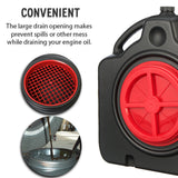 Drain Pan and Waste Oil Storage is convenient to use