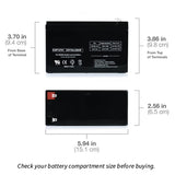 Motorcycle Battery With Smart Charger