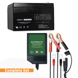 Motorcycle Battery With Smart Charger
