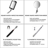 Telescopic Magnetic Tool Set Features