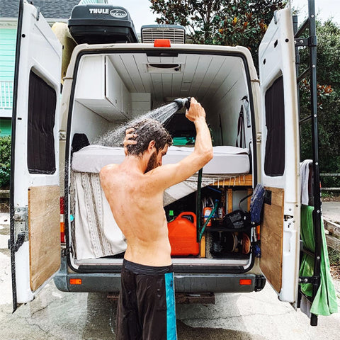 RV Exterior Bathroom