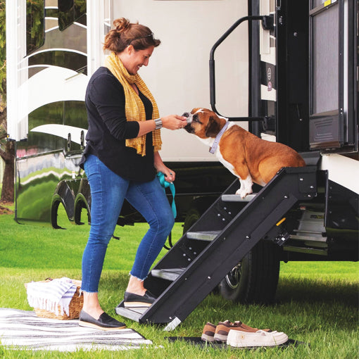 RV Exterior - Step & Ladders