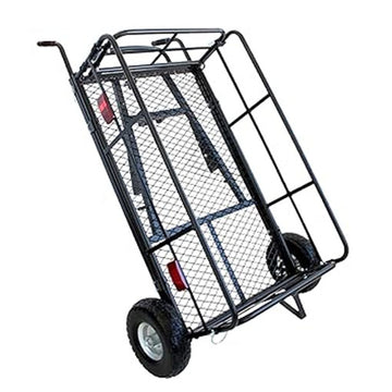 2-in-1 Hitch Cargo Carrier & Hand Push Cart