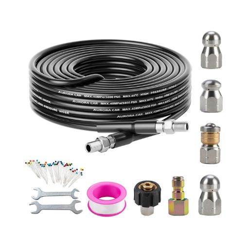 30 FT Pressure Washer Sewer Jetter Kit