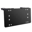 Flip-Up Winch Roller Fairlead Mount License Plate Holder Bracket-1