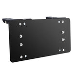 Flip-Up Winch Roller Fairlead Mount License Plate Holder Bracket