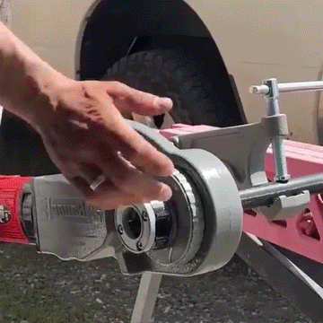 Electric Pipe Threading Machine - 0