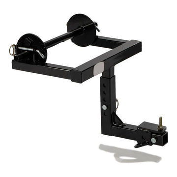 Hitch-mounted Barb Wire Unroller