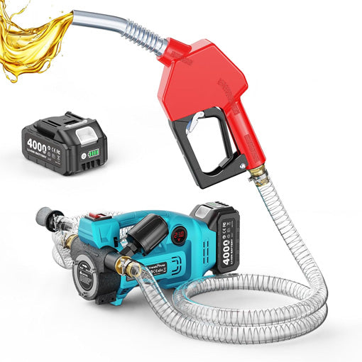 Tractor Cordless Diesel Fuel Transfer Pump Kit