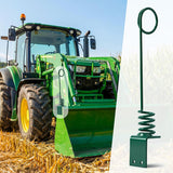 Bolt-On/Weld-On Hydraulic Hose Hanger for Tractor