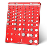 Wall-Mountable Bolt and Nut Identifier Gauge