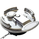 Non-Locking Aluminum Lever Style Diesel Fuel Cap for Peterbilt-1
