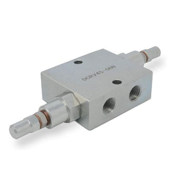 3/8” NPT Ports Dual Crossover Hydraulic Relief Cushion Valve