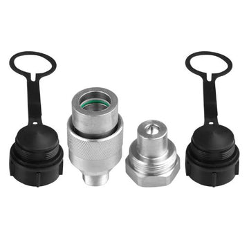 3/8" 10,000 PSI High Pressure Hydraulic Quick Coupler Set