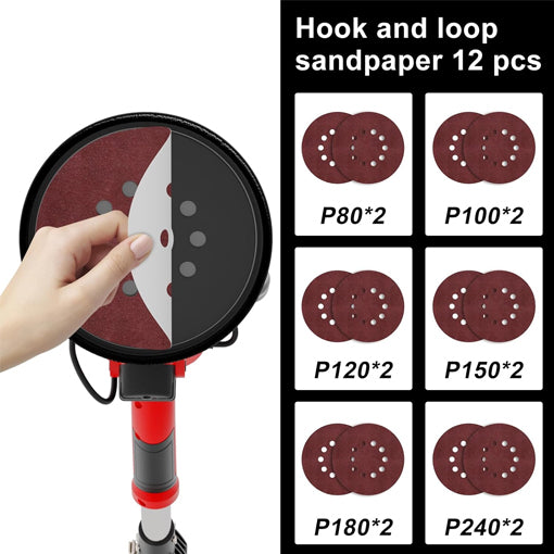 Electric Drywall Sander with Vacuum Dust Collector
