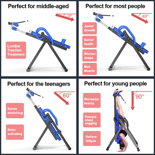 Foldable Home Inversion Table