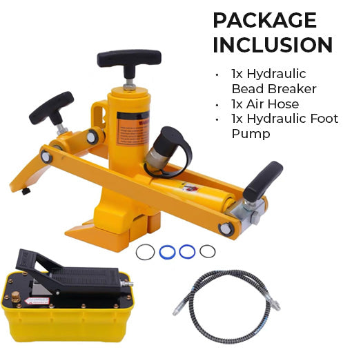 10,000 PSI Heavy Duty Hydraulic Tire Bead Breaker
