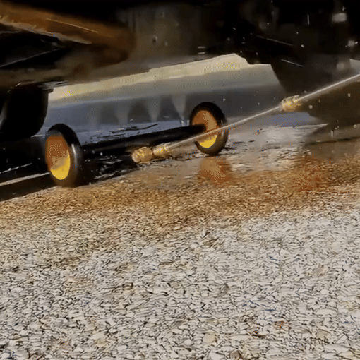 2-in-1 Pressure Washer Undercarriage Cleaner and Water Broom Attachment