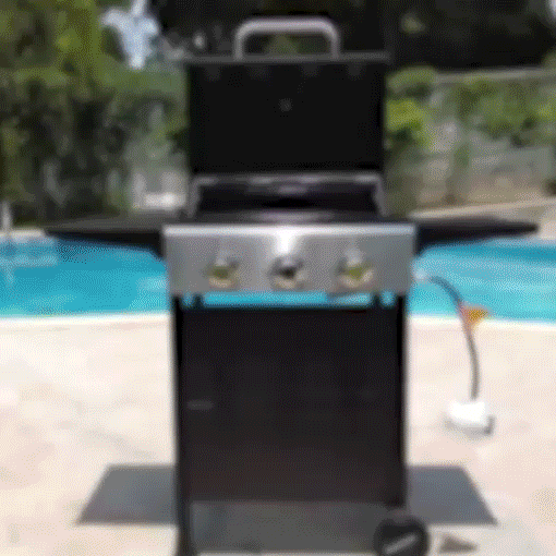 3 Burner BBQ Propane Grill