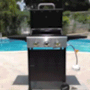 3 Burner BBQ Propane Grill-2