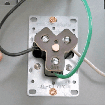 30 Amp RV Power Outlet Box with Breaker - 0