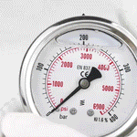 6000 PSI Pressure Washer Gauge