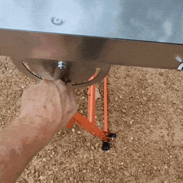 Adjustable Welding Table with Wheels - 0