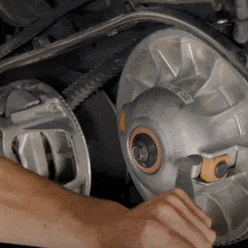 Belt Changing Tool with Clutch Cover Removal Tool Kit - 0