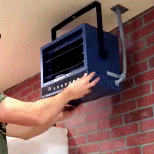 Forced-Air Electric Garage Heater