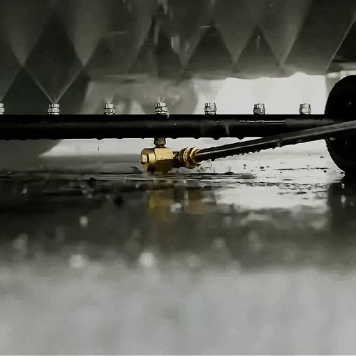24-inch Pressure Washer Undercarriage Cleaner
