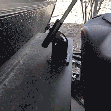 RV Magnetic Flag Pole Holder - 0