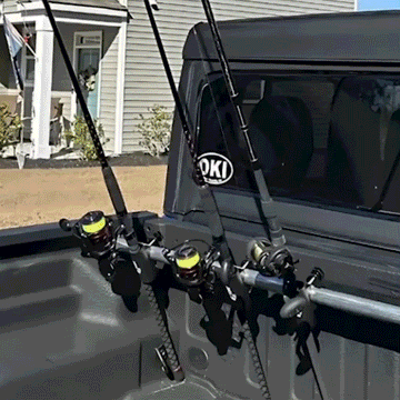 Truck Bed Adjustable Rod Rack Pole Holder - 0