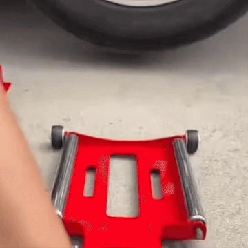 Portable Tire Jack Lifter Tool - 0