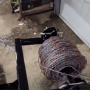 Hitch-mounted Barb Wire Unroller-2
