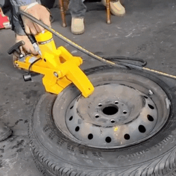 Hydraulic Tire Bead Breaker with Metal Foot Pump - 0