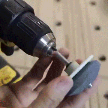 Lawn Mower Blade Sharpener Drill Attachment - 0
