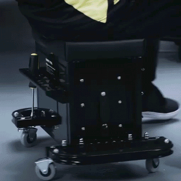 Mechanic Roller Toolbox Stool - 0