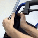 Push Wheelchair Handle Extender-2